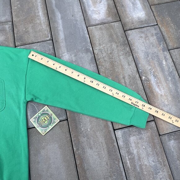 WICKED Embroidered Glinda & Elphaba Green Sweatshirt Womens Sm NWT Crew neck - Picture 11 of 11